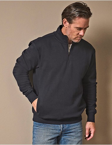 T-5438-Half Zip Sweatshirt